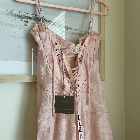 House of CB Seren Light Pink Dress - Picture 10 of 11